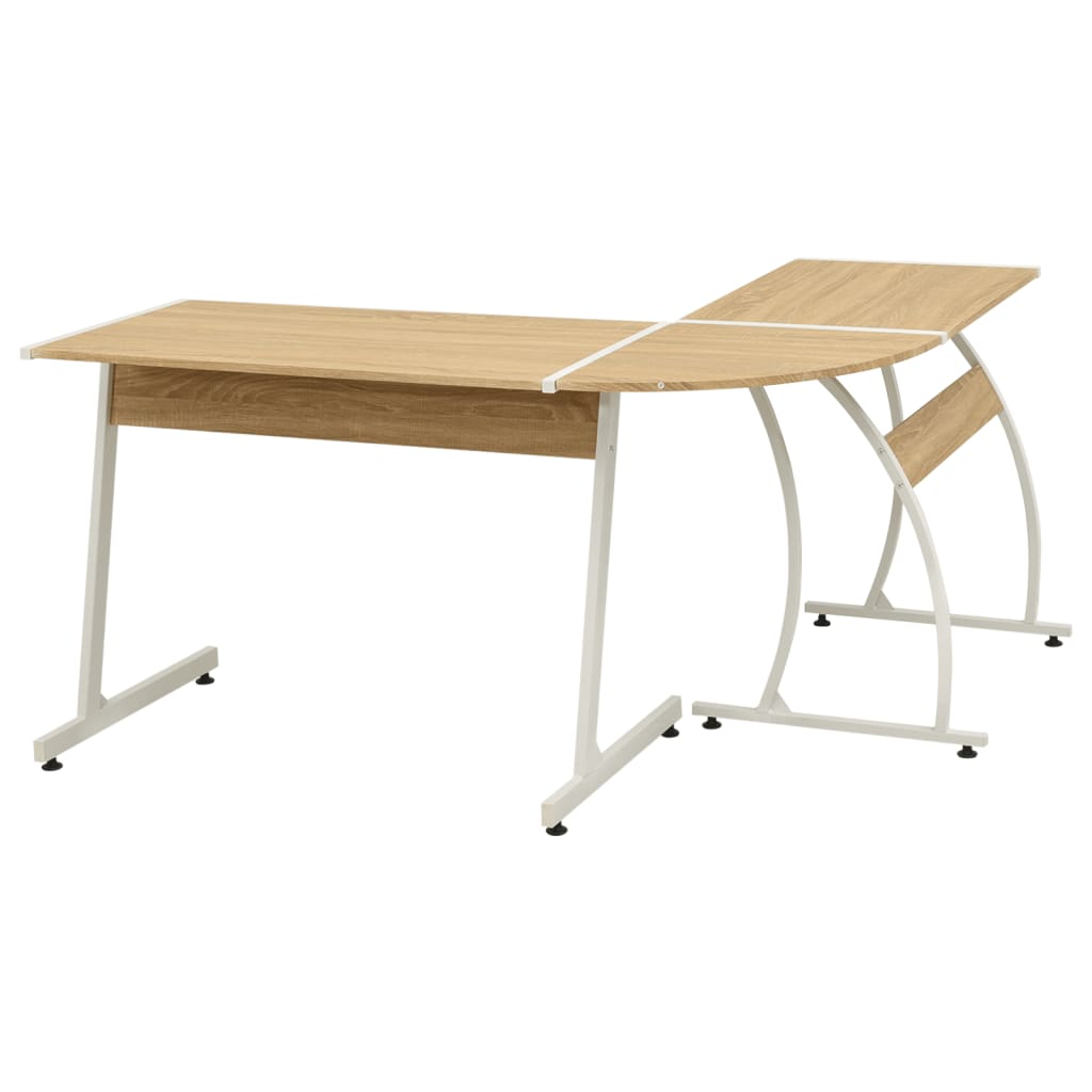Hoekbureau L-Vormig Hout