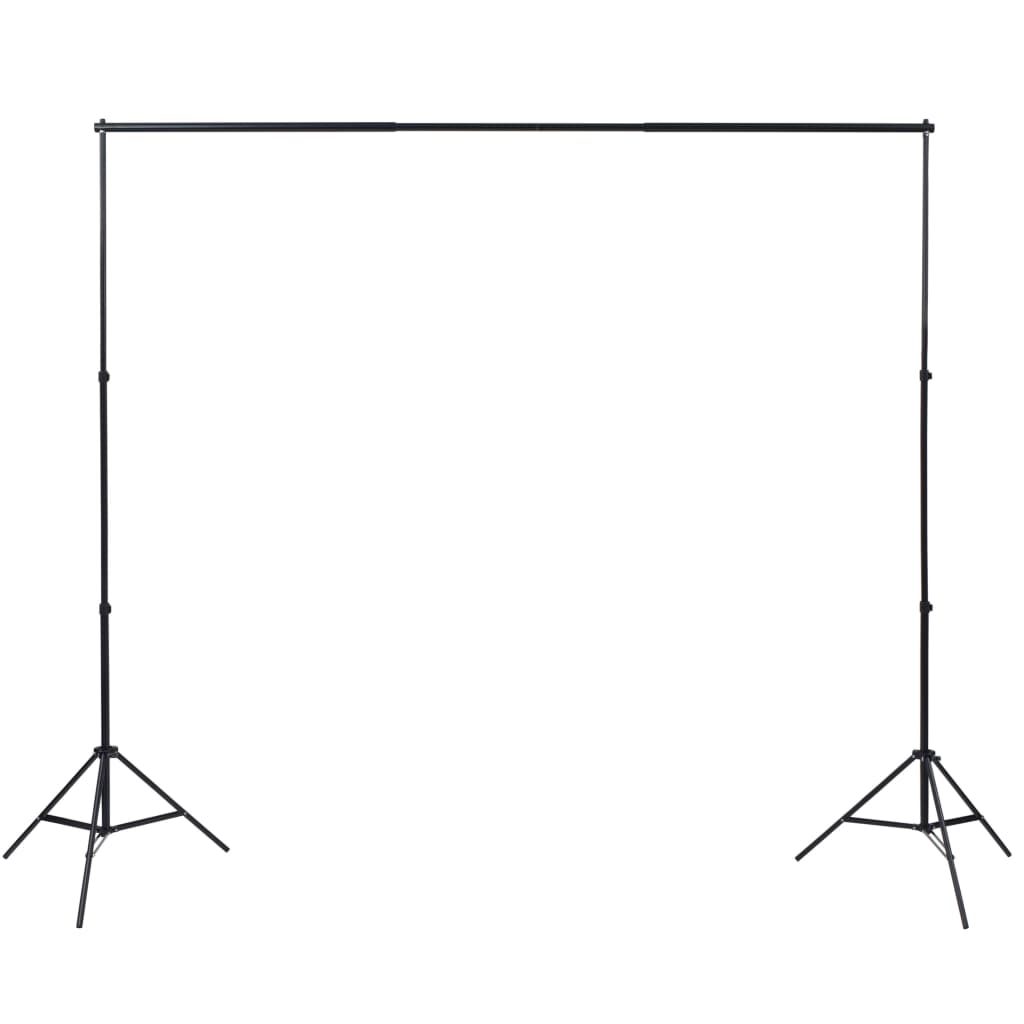 Fotostudio Set Met 5 Gekleurde Achtergronden & 2 Paraplu's