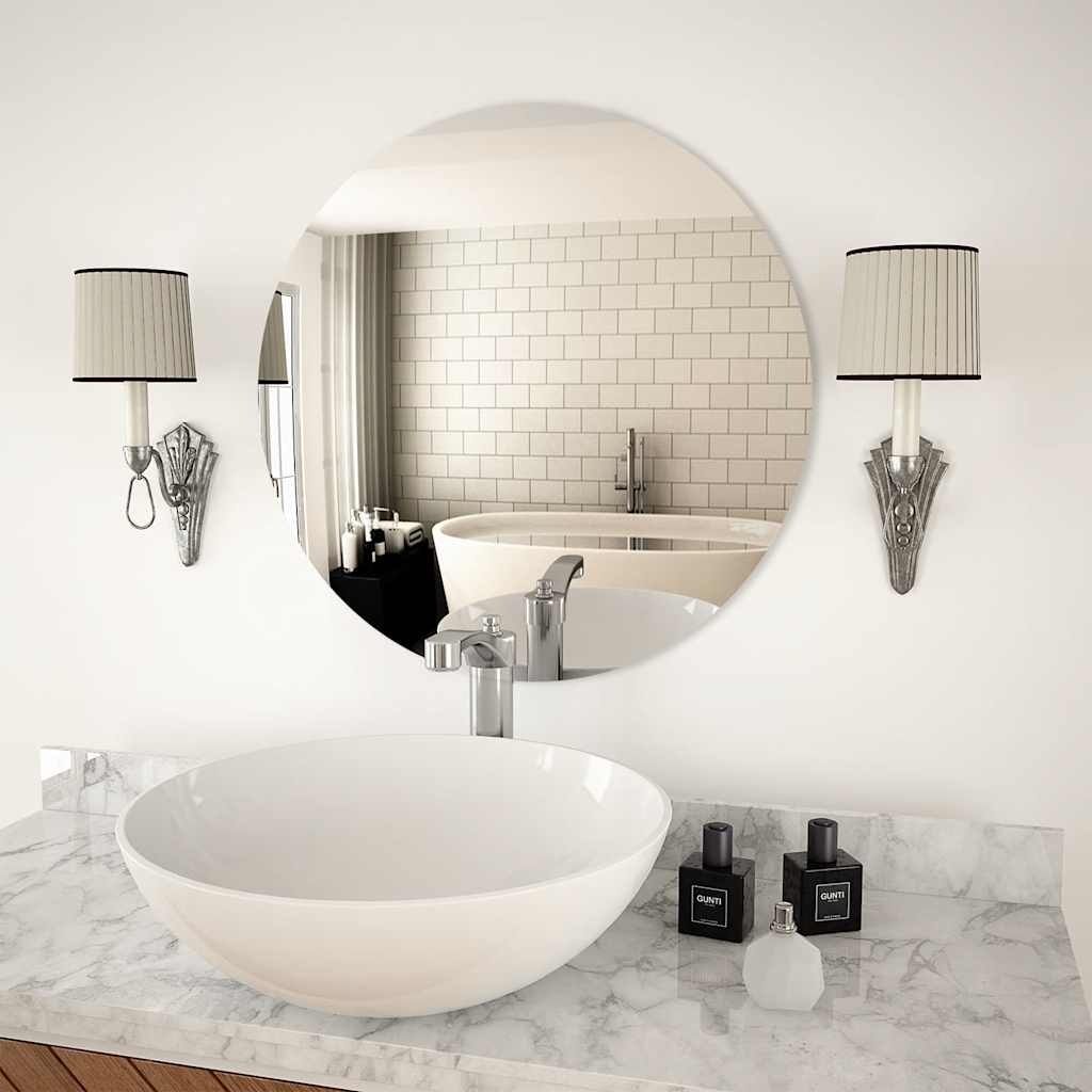 Wandspiegel Rond 40 Cm Glas