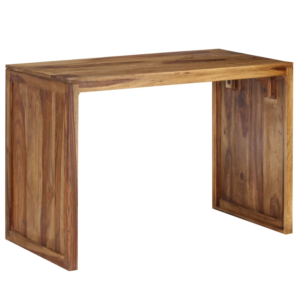 Schrijftafel 110X55X76 Cm Massief Sheeshamhout