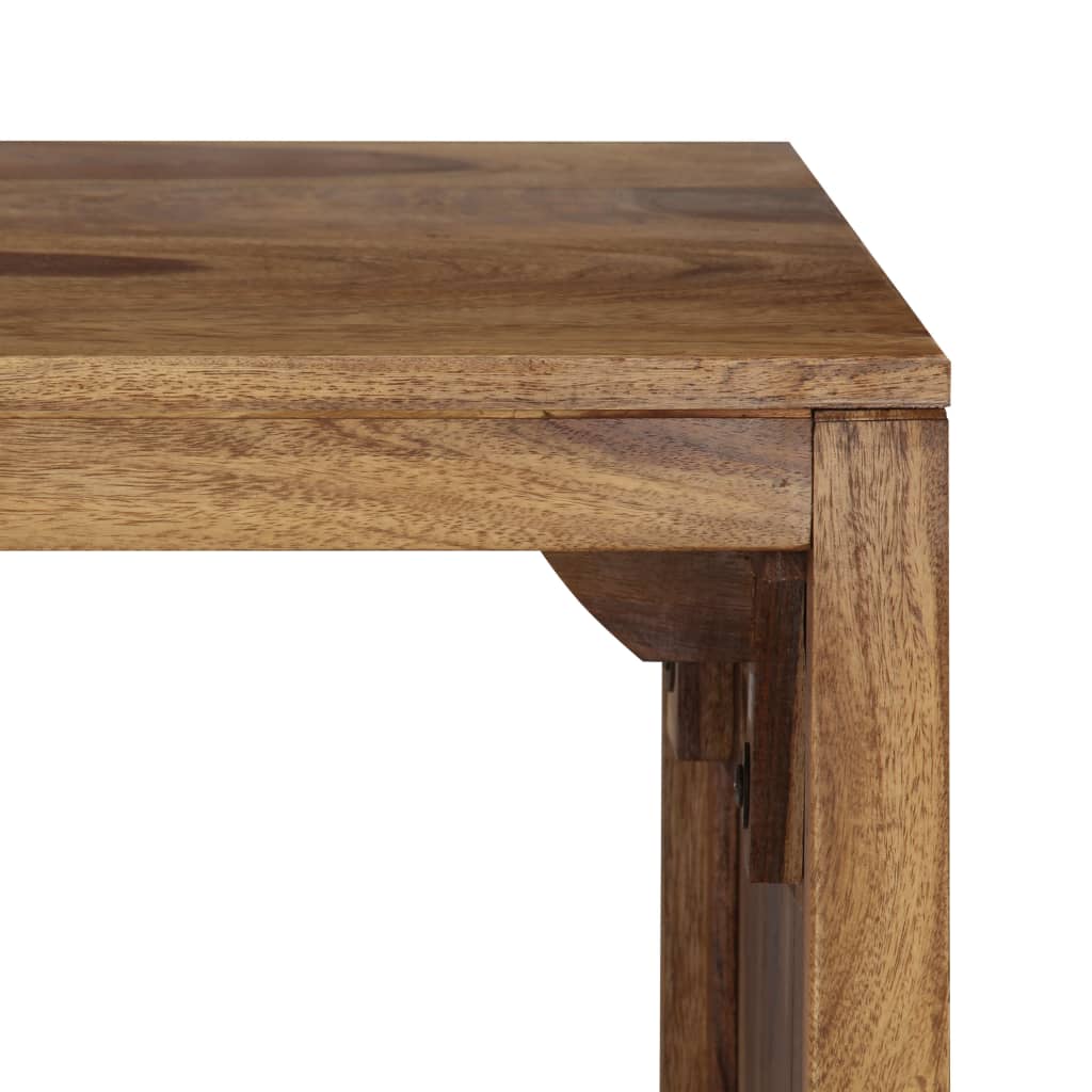 Schrijftafel 110X55X76 Cm Massief Sheeshamhout
