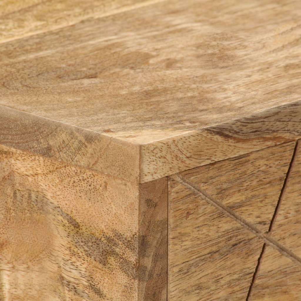 Schrijftafel Met Lades 110X50X76 Cm Massief Mangohout