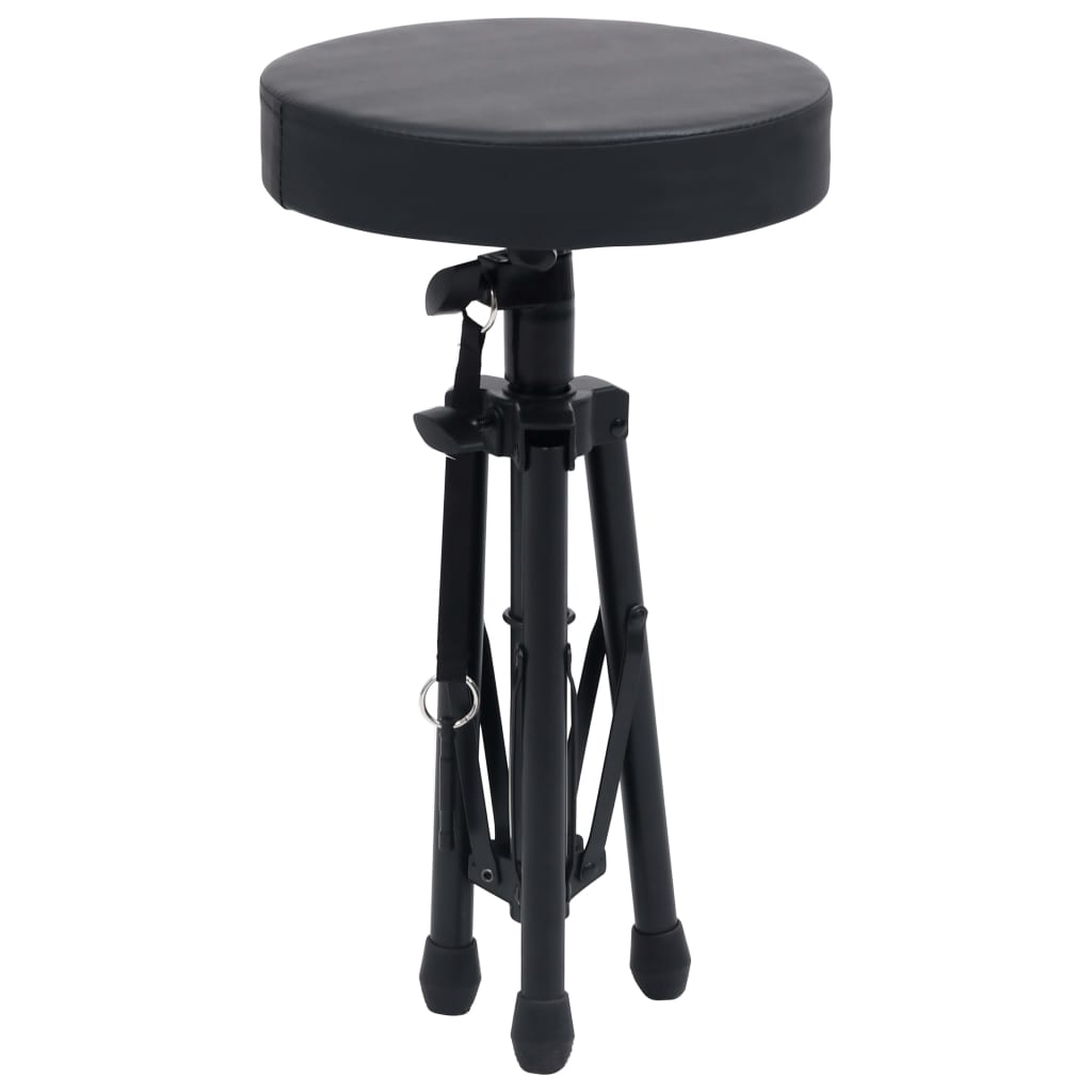 Keyboardstandaard En -Kruk Zwart