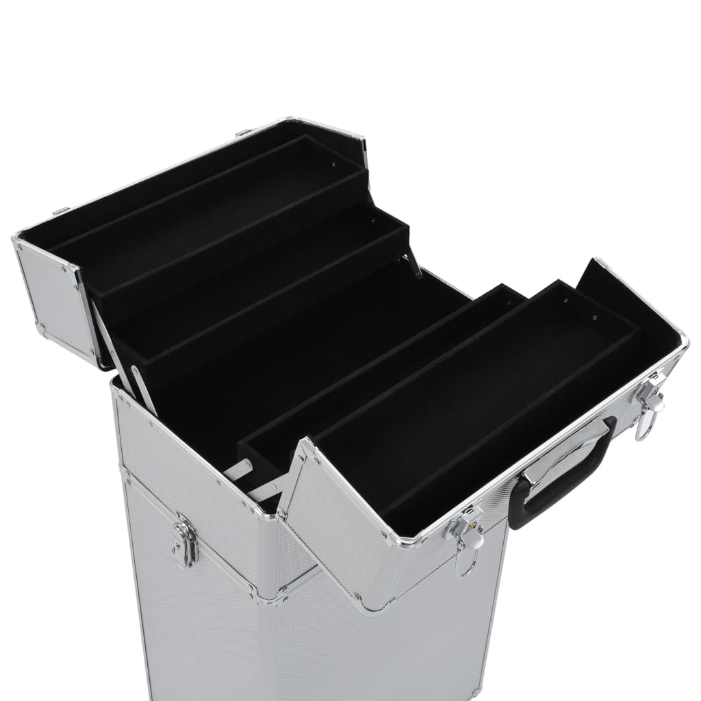 Make-Up Trolley Aluminium Kleurig