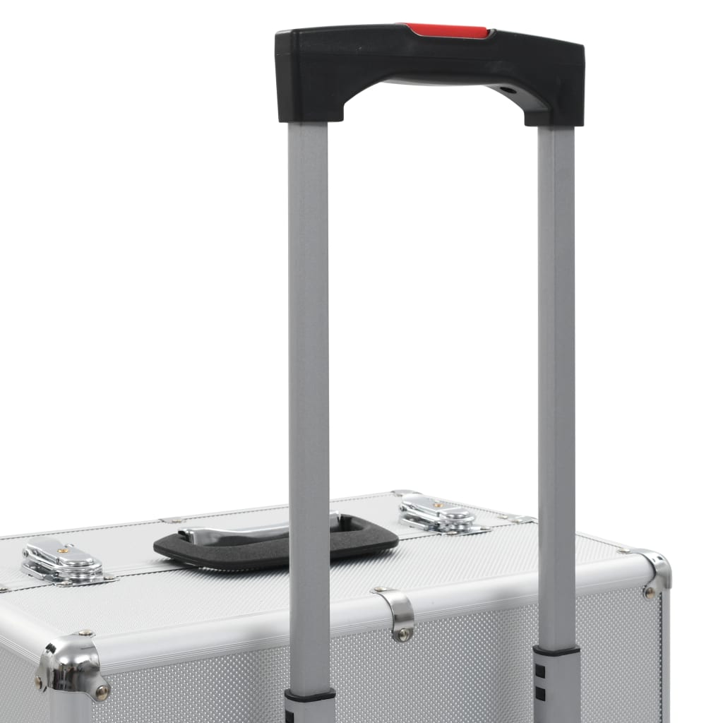 Make-Up Trolley Aluminium Kleurig