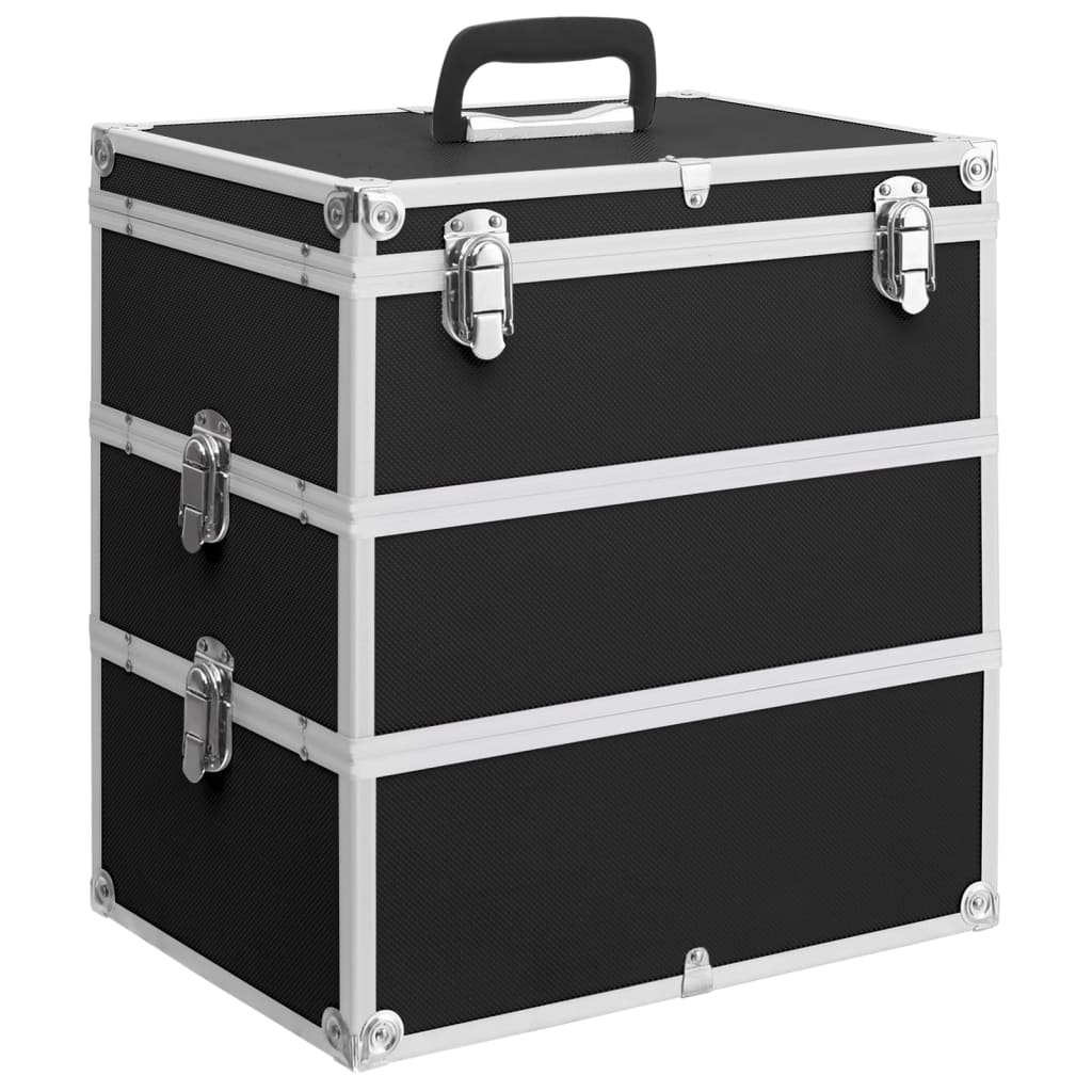Make-Up Koffer 37X24X40 Cm Aluminium Kleurig