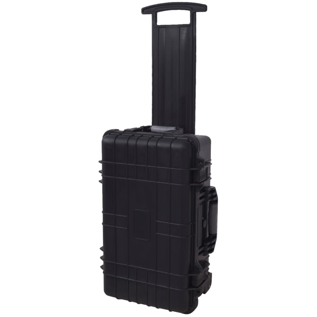 Flightcase Op Wieltjes Pp Zwart