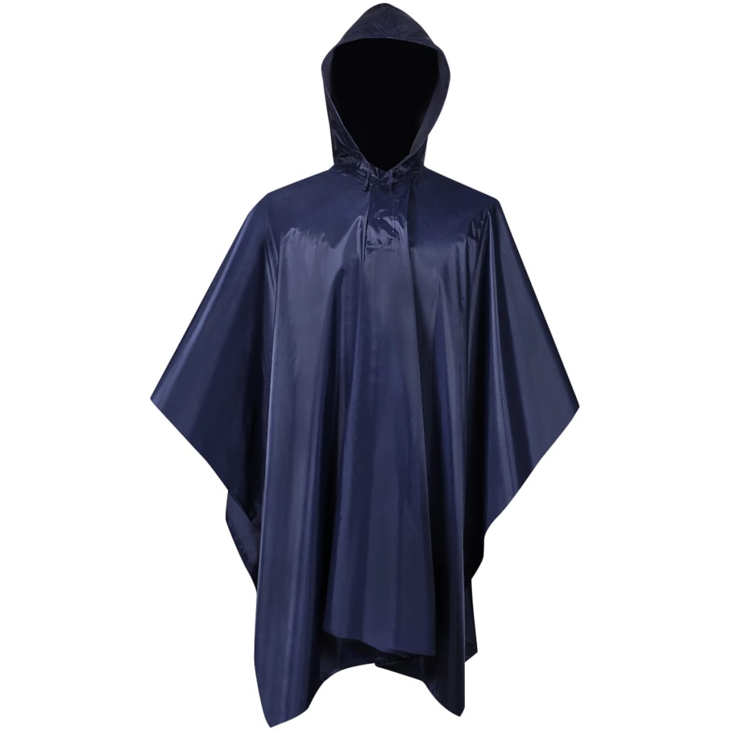 Regenponcho Voor Kamperen/Wandelen Leger Waterdicht