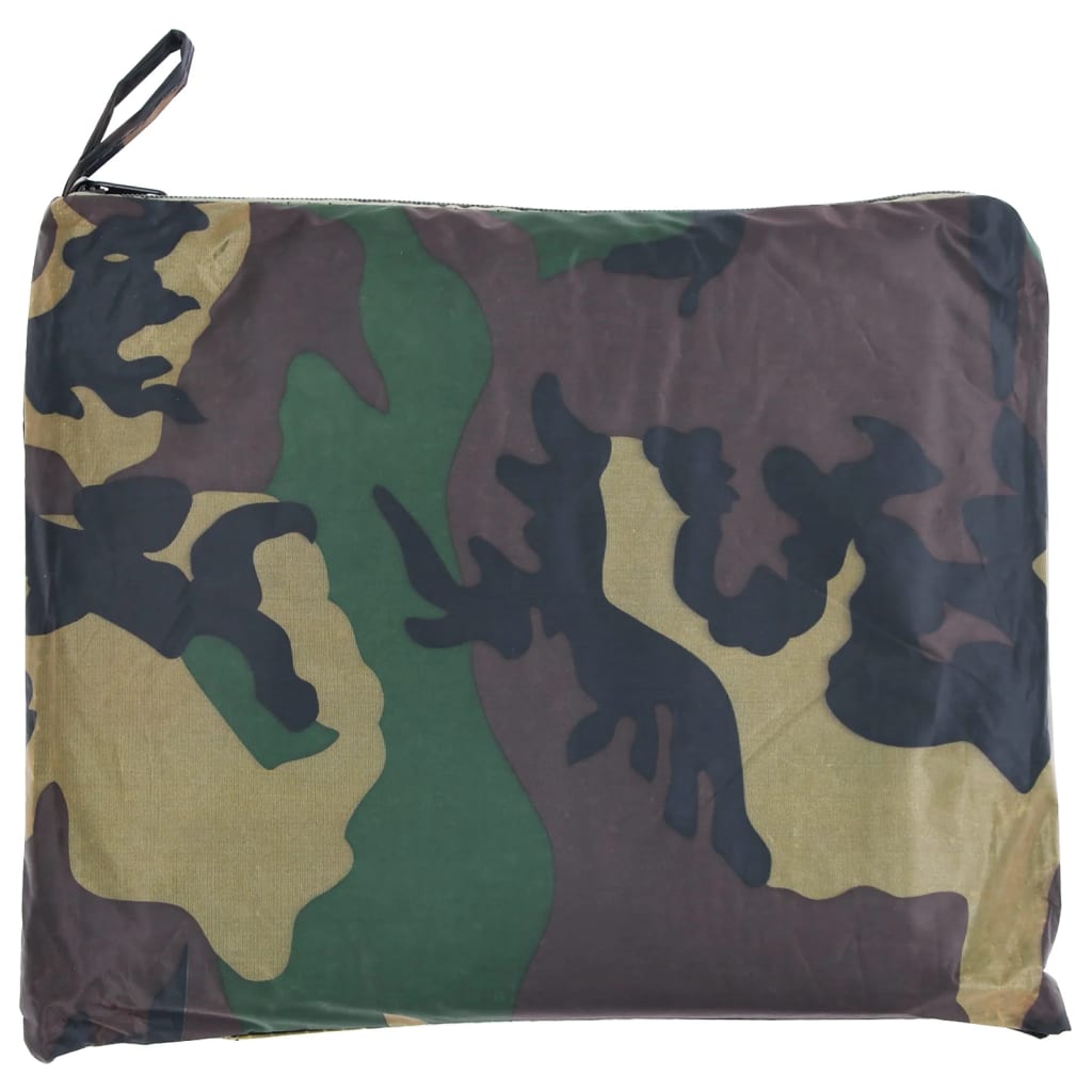 Regenponcho Voor Kamperen/Wandelen Leger Waterdicht