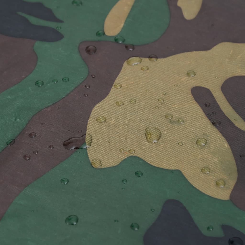 Regenponcho Voor Kamperen/Wandelen Leger Waterdicht