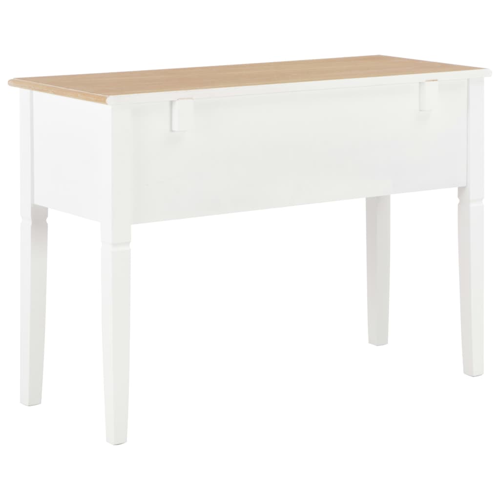 Schrijftafel 109,5X45X77,5 Cm Hout