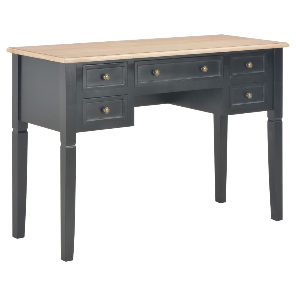 Schrijftafel 109,5X45X77,5 Cm Hout