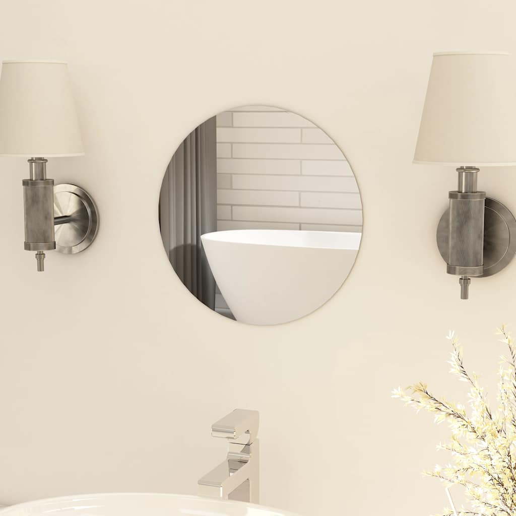 Wandspiegel Rond 40 Cm Glas