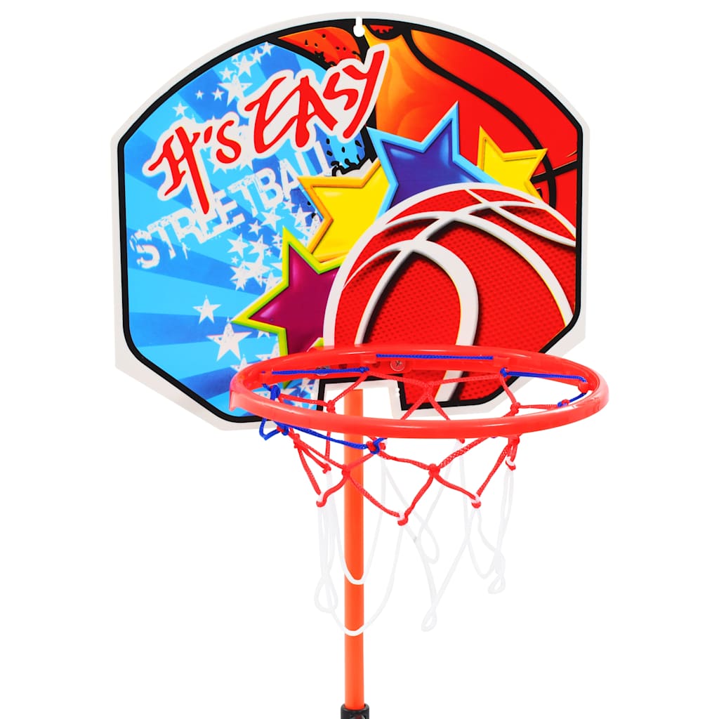 Kinderbasketbalring- En Balset