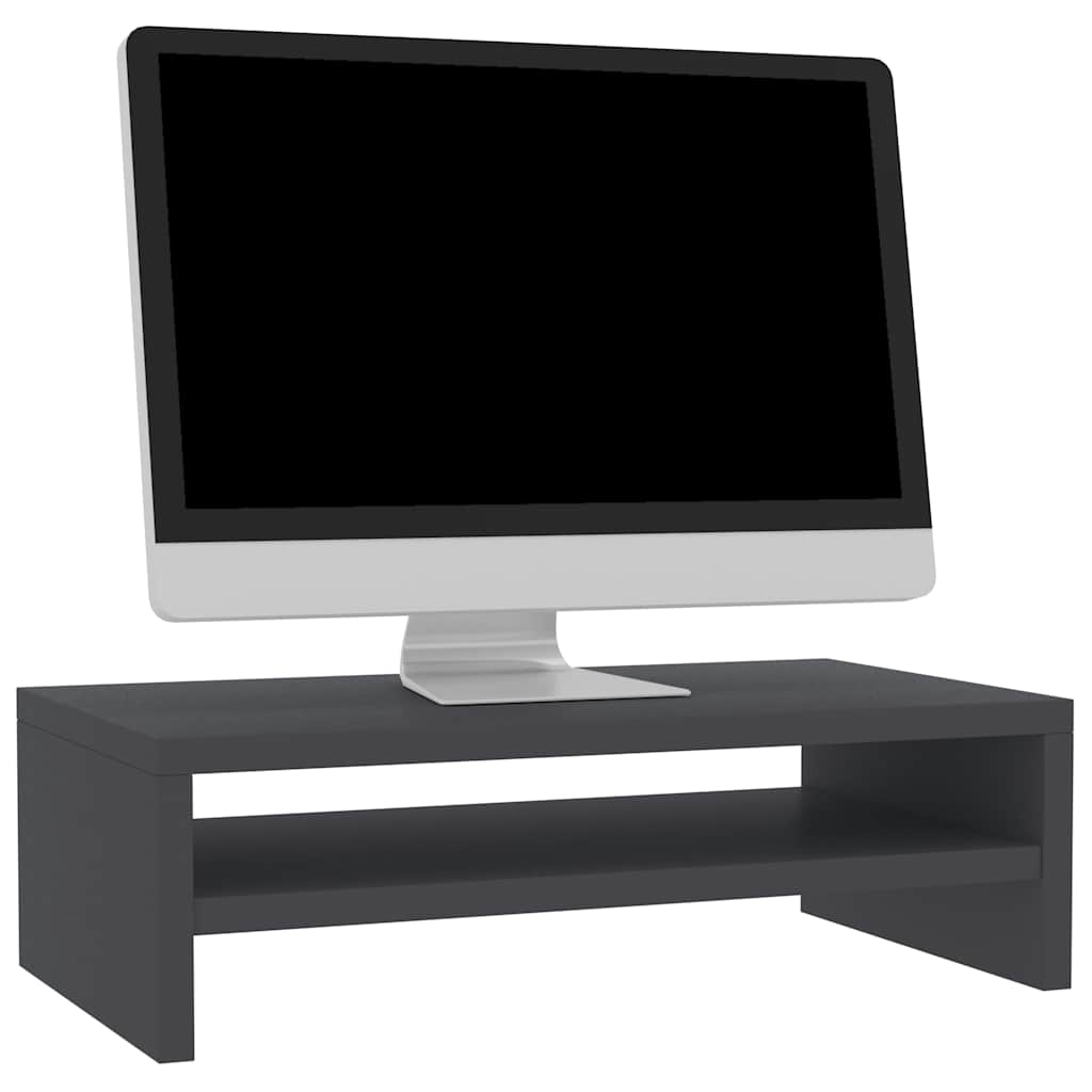 Monitorstandaard 42X24X13 Cm Bewerkt Hout