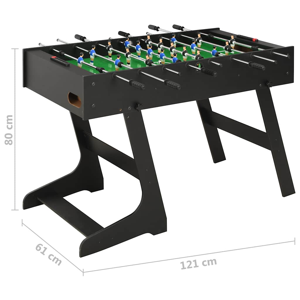 Voetbaltafel Inklapbaar 121X61X80 Cm