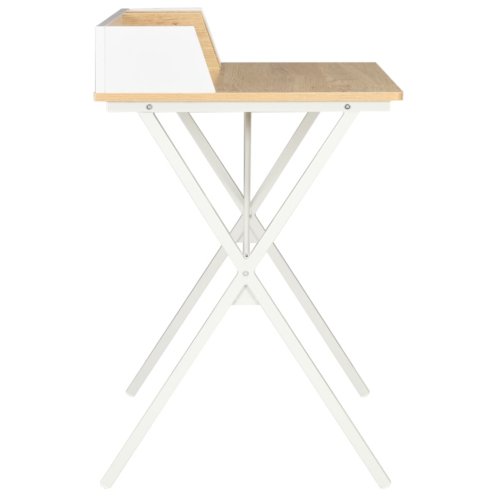 Bureau 80X50X84 Cm En Natuurlijk