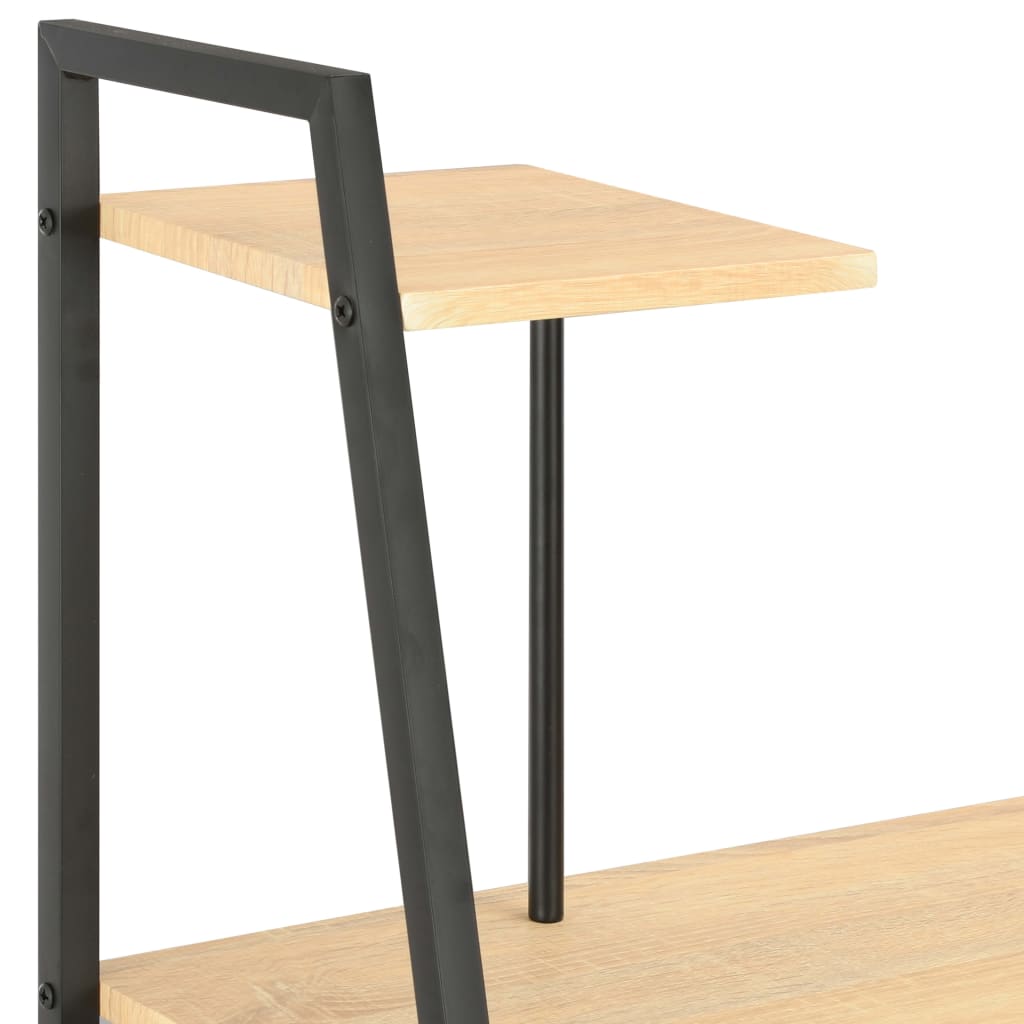 Bureau Met Schappen 102X50X117 Cm Kleurig
