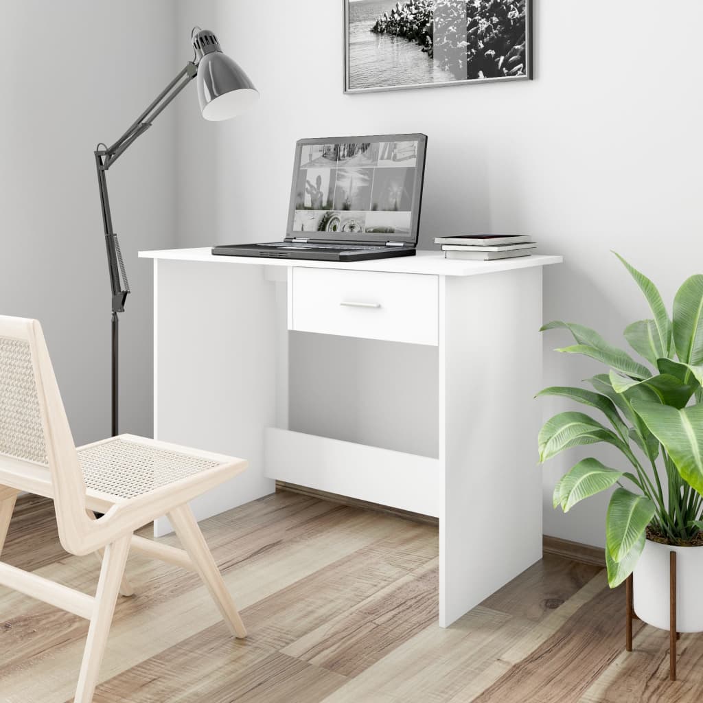 Bureau 100X50X76 Cm Bewerkt Hout