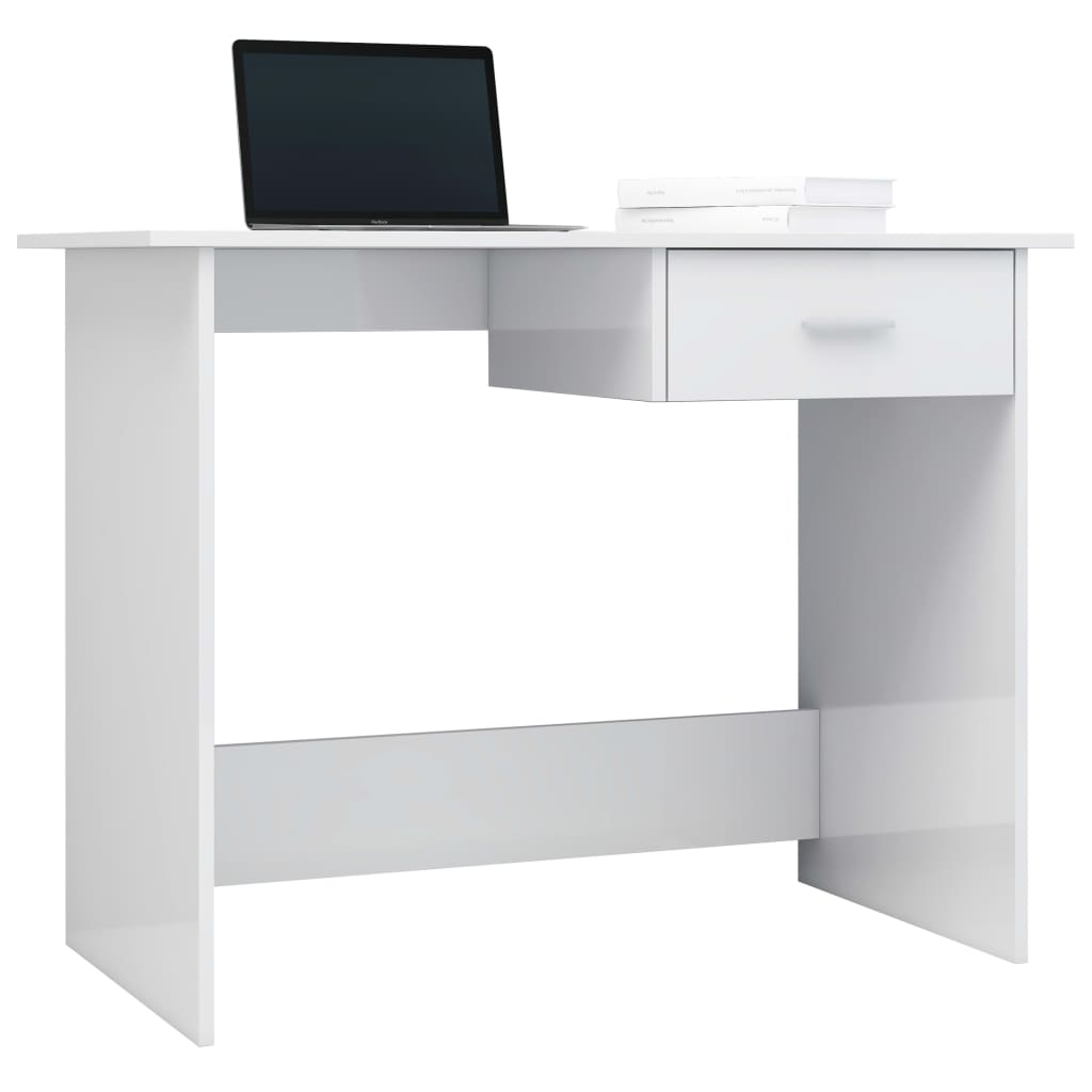 Bureau 100X50X76 Cm Bewerkt Hout