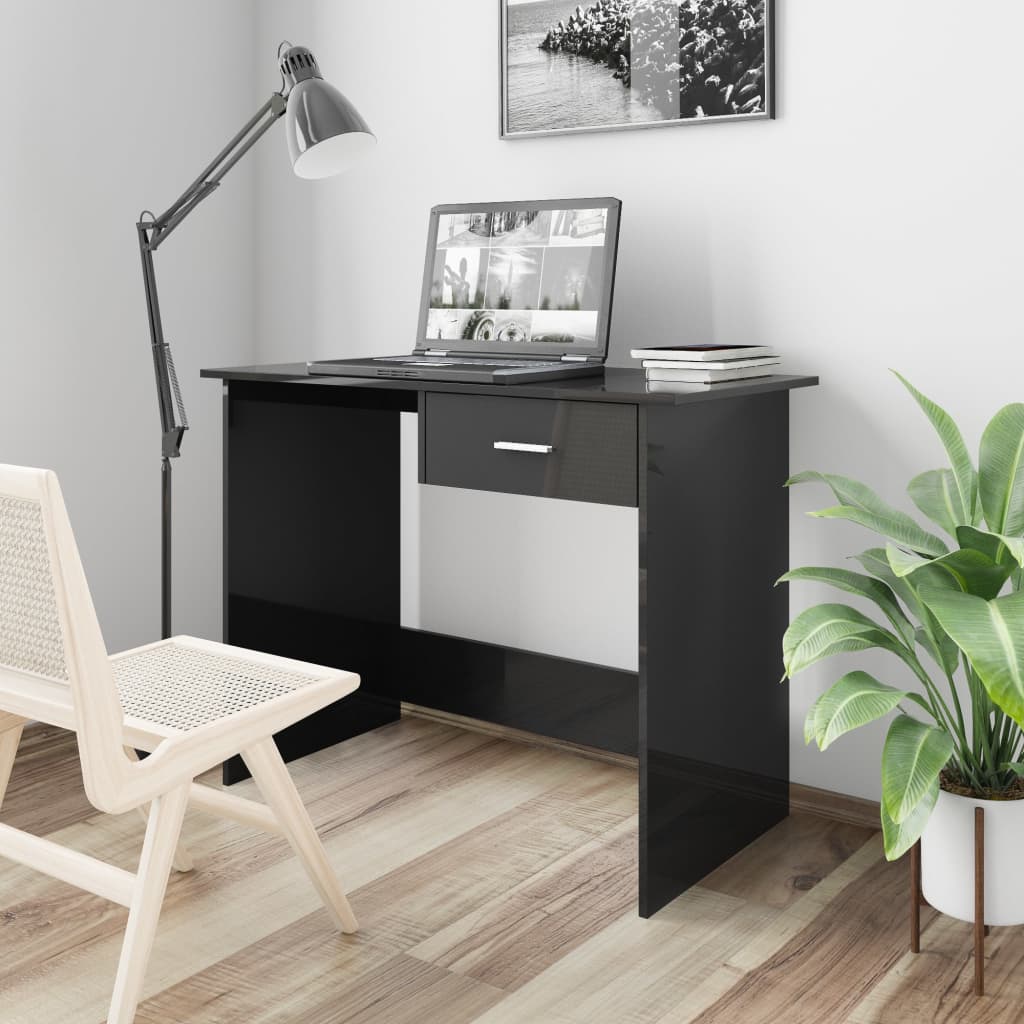 Bureau 100X50X76 Cm Bewerkt Hout