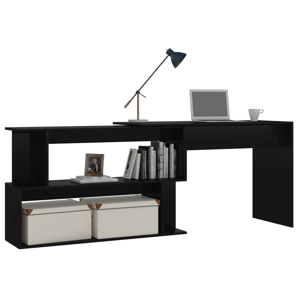 Hoekbureau 200X50X76 Cm Bewerkt Hout