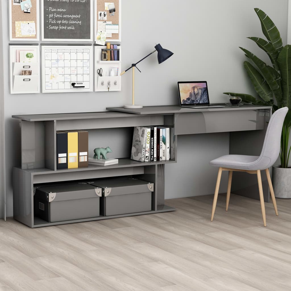 Hoekbureau 200X50X76 Cm Bewerkt Hout