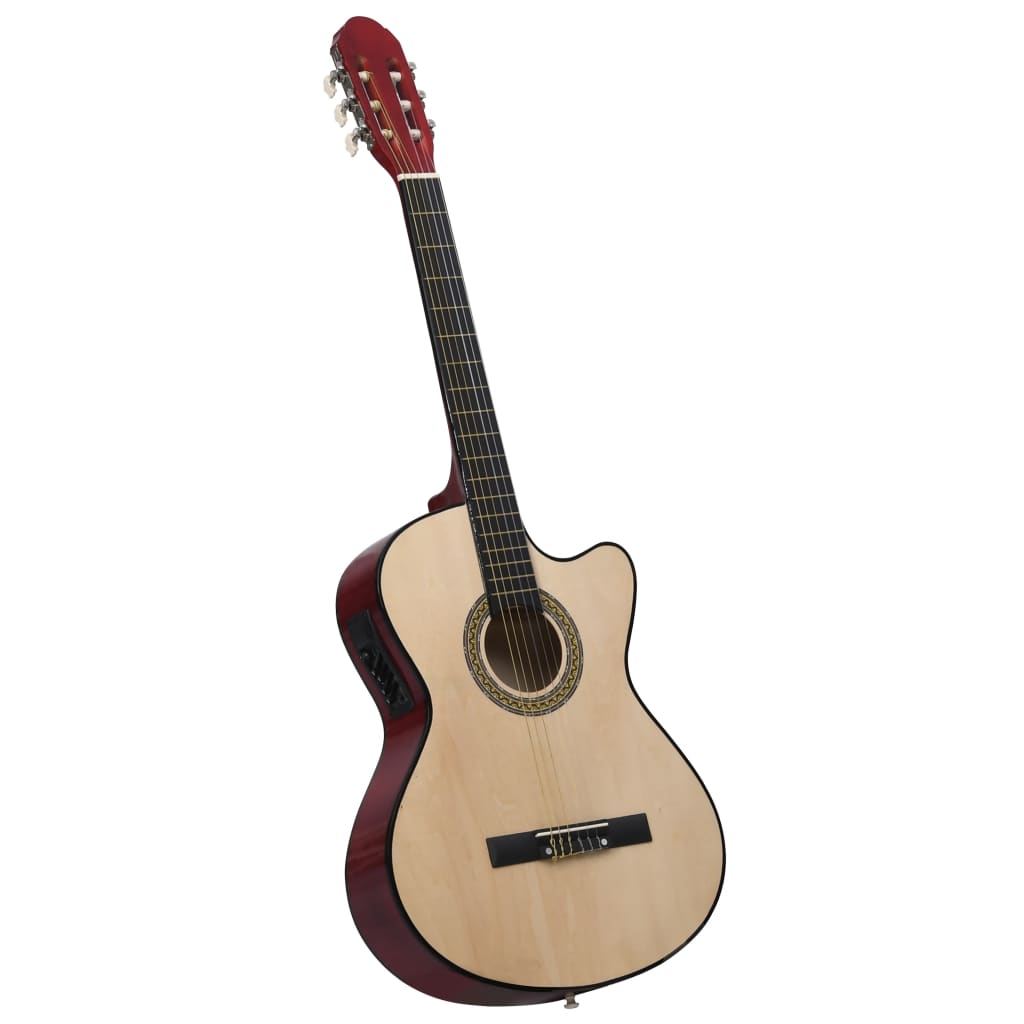 Gitaar Cutaway Met Equalizer 6 Snaren Western Klassiek