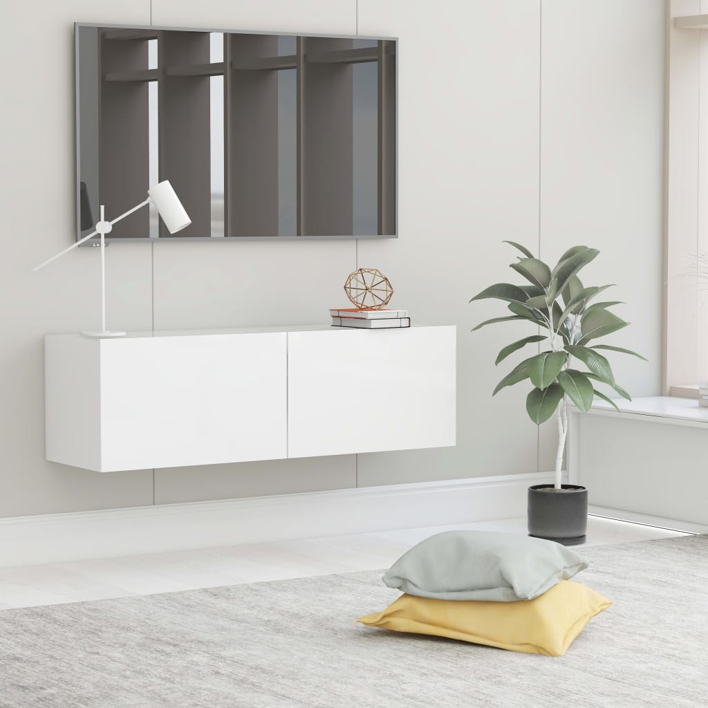 Tv-Meubel 120X30X30 Cm Bewerkt Hout