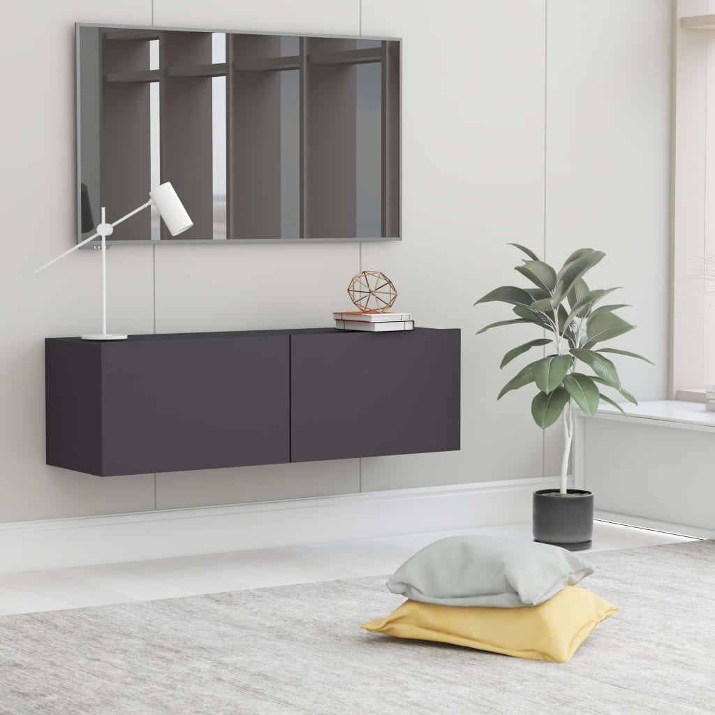 Tv-Meubel 120X30X30 Cm Bewerkt Hout