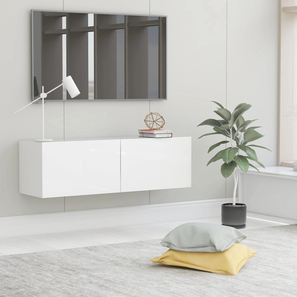 Tv-Meubel 120X30X30 Cm Bewerkt Hout