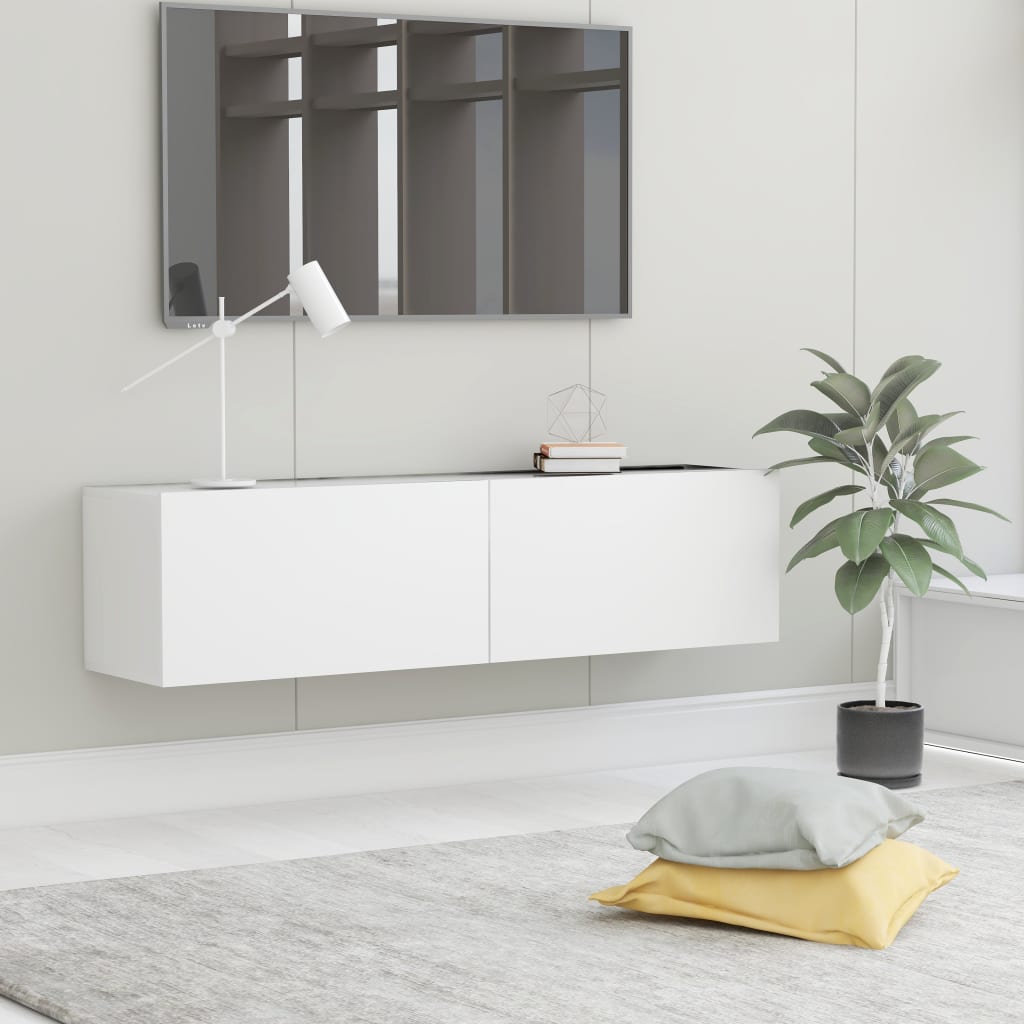 Tv-Meubel 120X30X30 Cm Bewerkt Hout