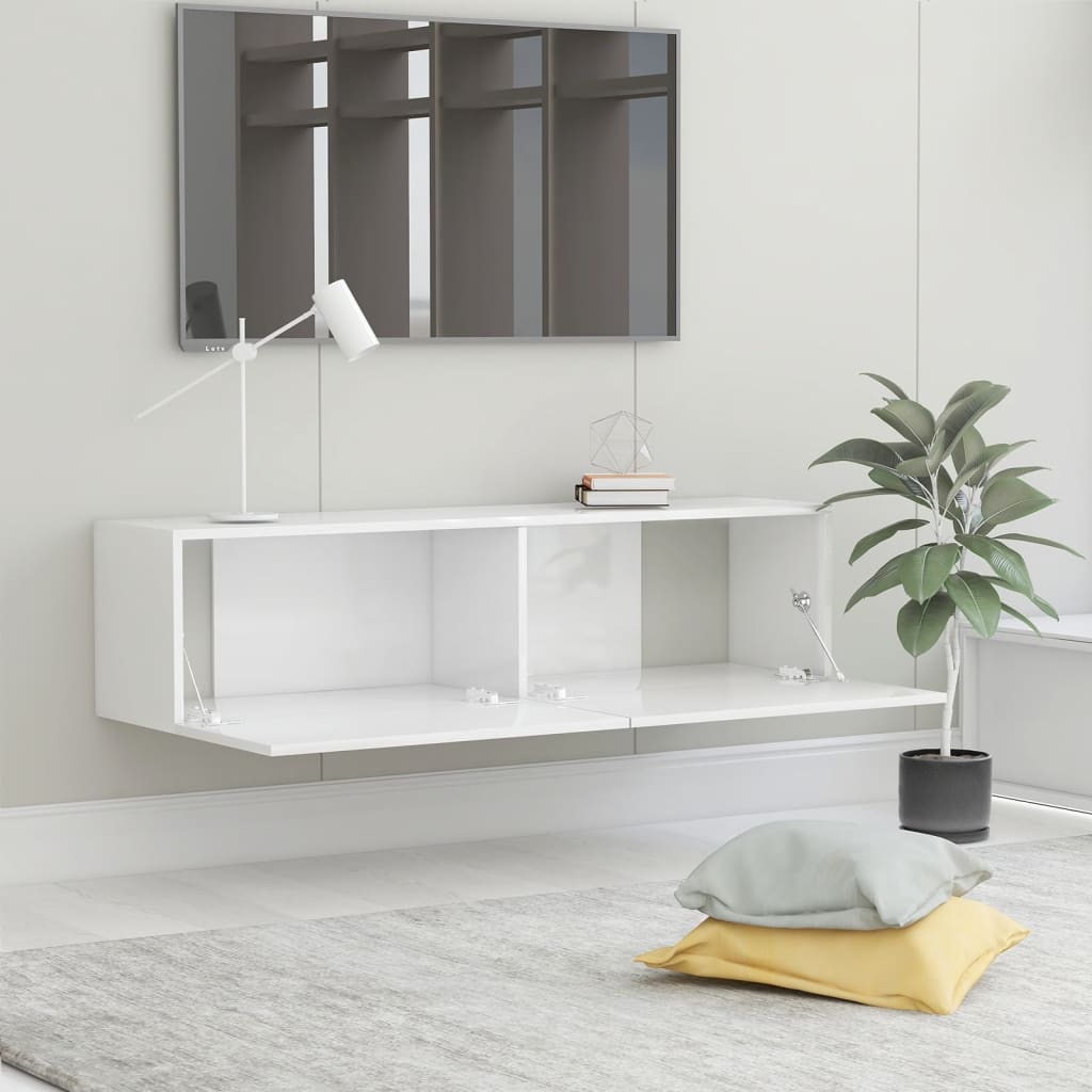 Tv-Meubel 120X30X30 Cm Bewerkt Hout