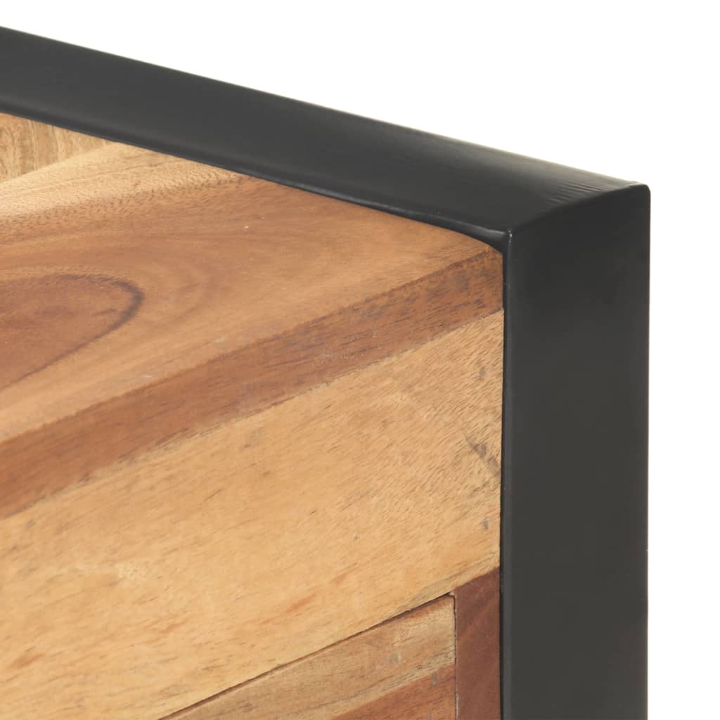 Bureau 110X50X76 Cm Massief Hout