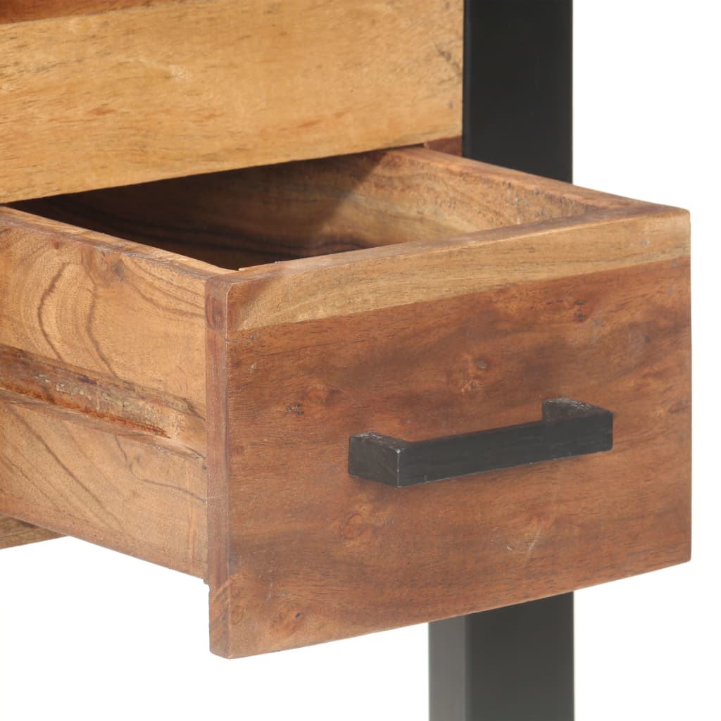 Bureau 110X50X76 Cm Massief Hout