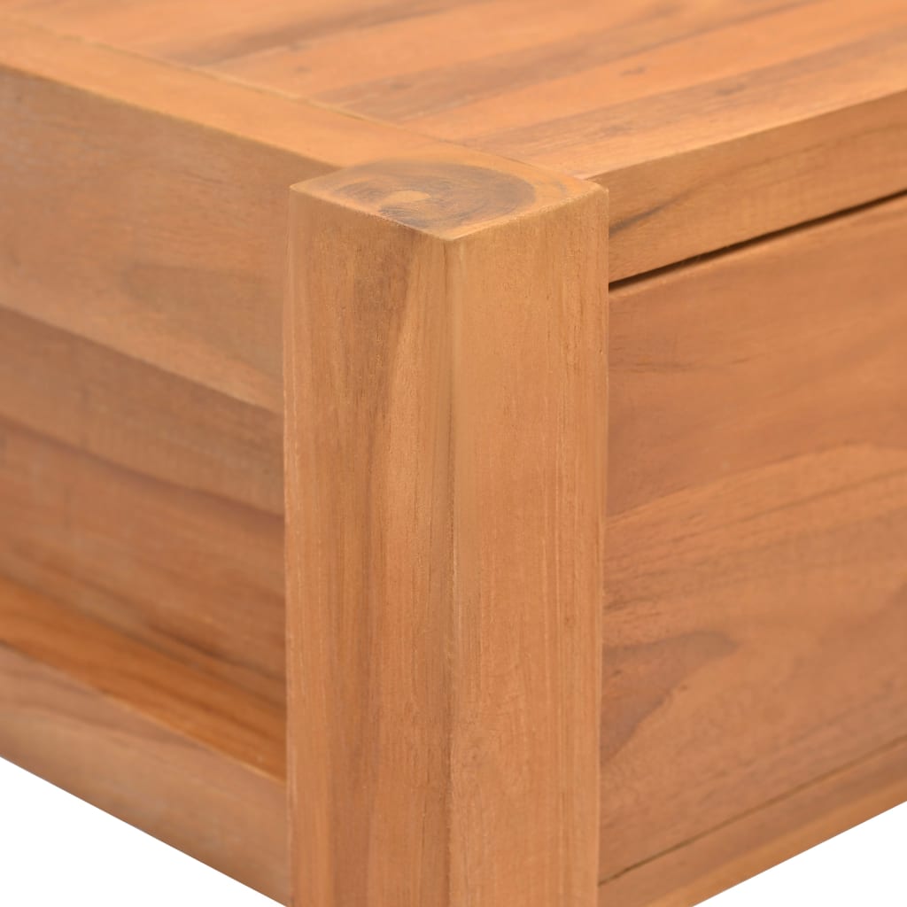 Bureau Met 2 Lades Teakhout