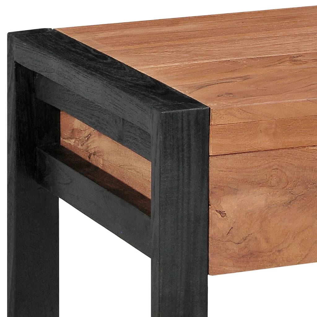 Bureau Met 2 Lades Teakhout
