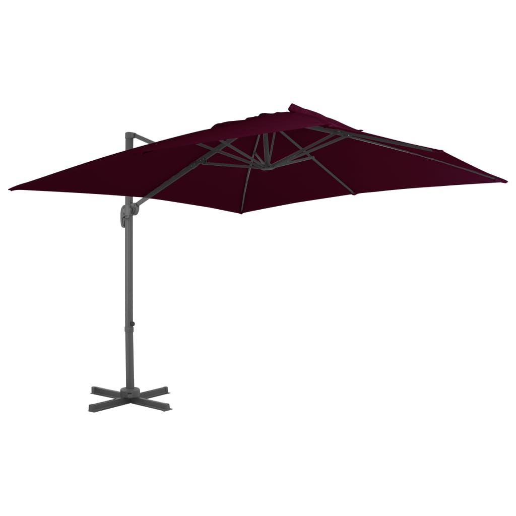 Zweefparasol Met Aluminium Paal