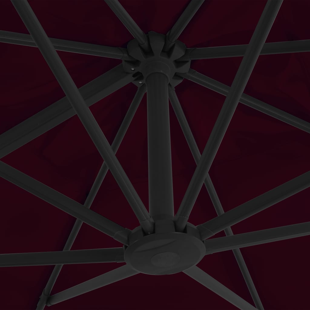 Zweefparasol Met Aluminium Paal