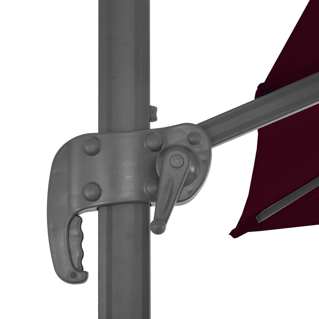 Zweefparasol Met Aluminium Paal