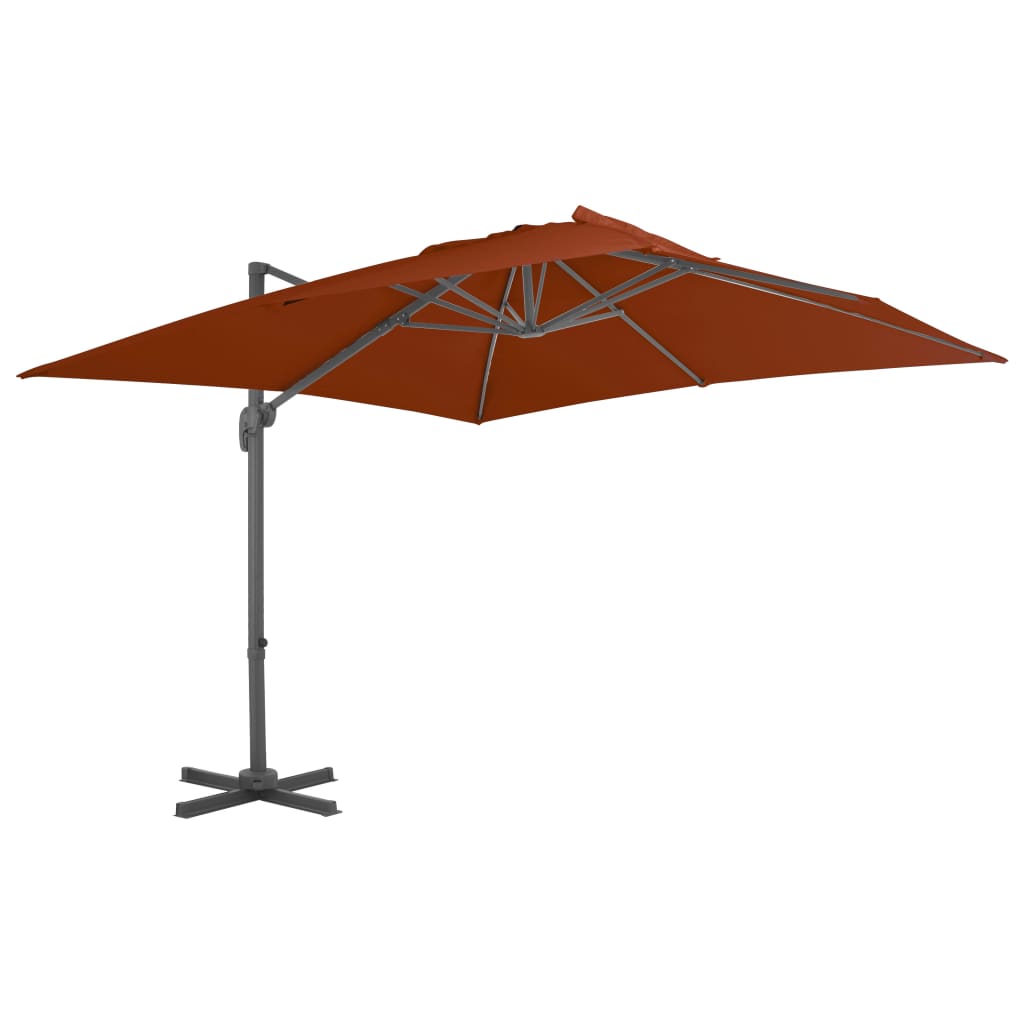 Zweefparasol Met Aluminium Paal