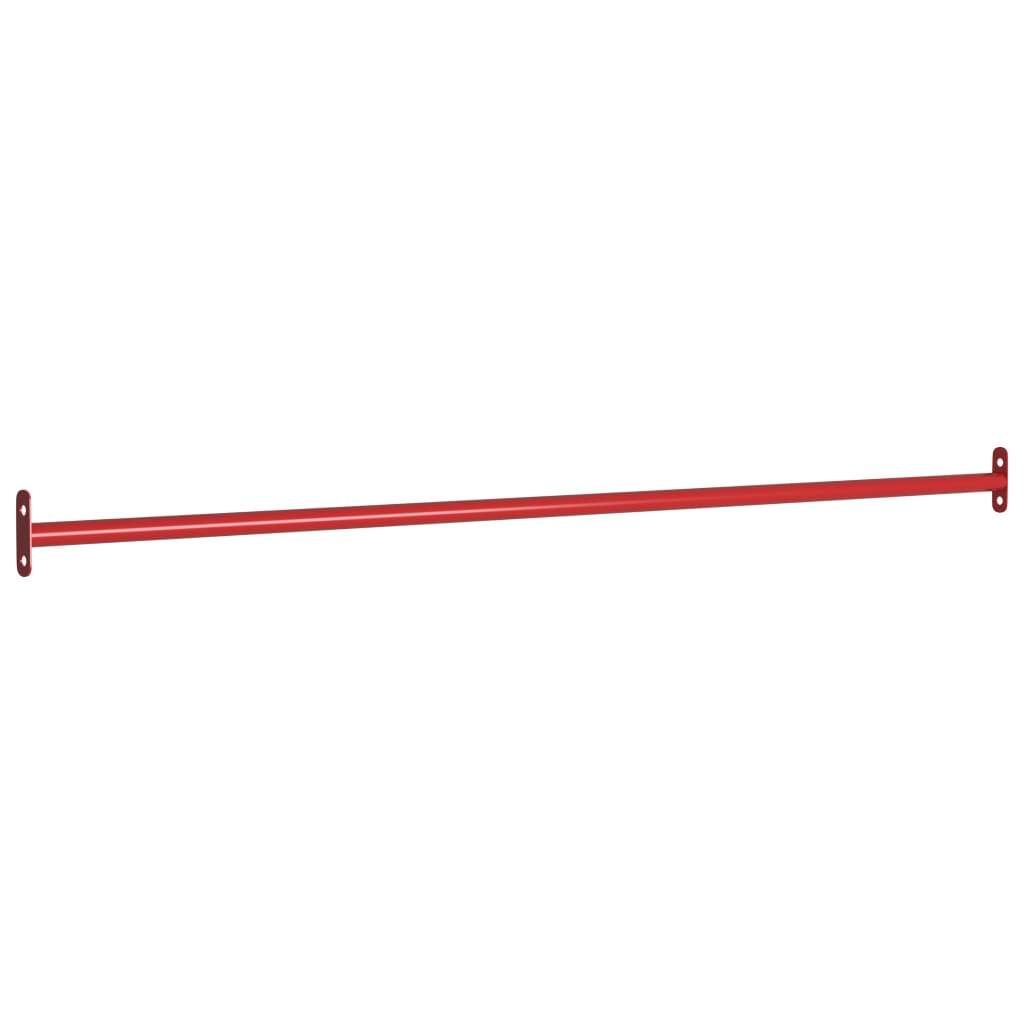 Rekstokken 125 Cm Staal Rood