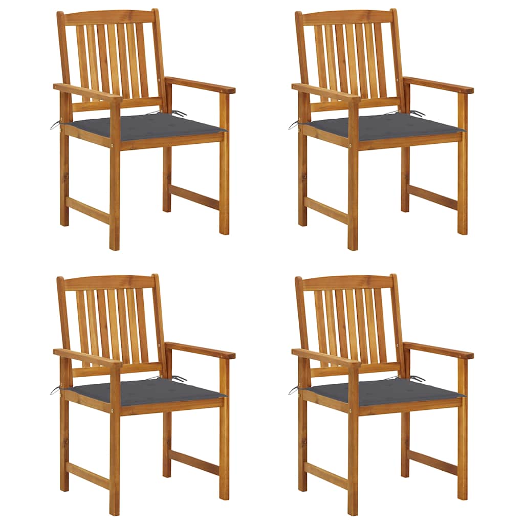 Tuinstoelen Met Kussens Massief Acaciahout