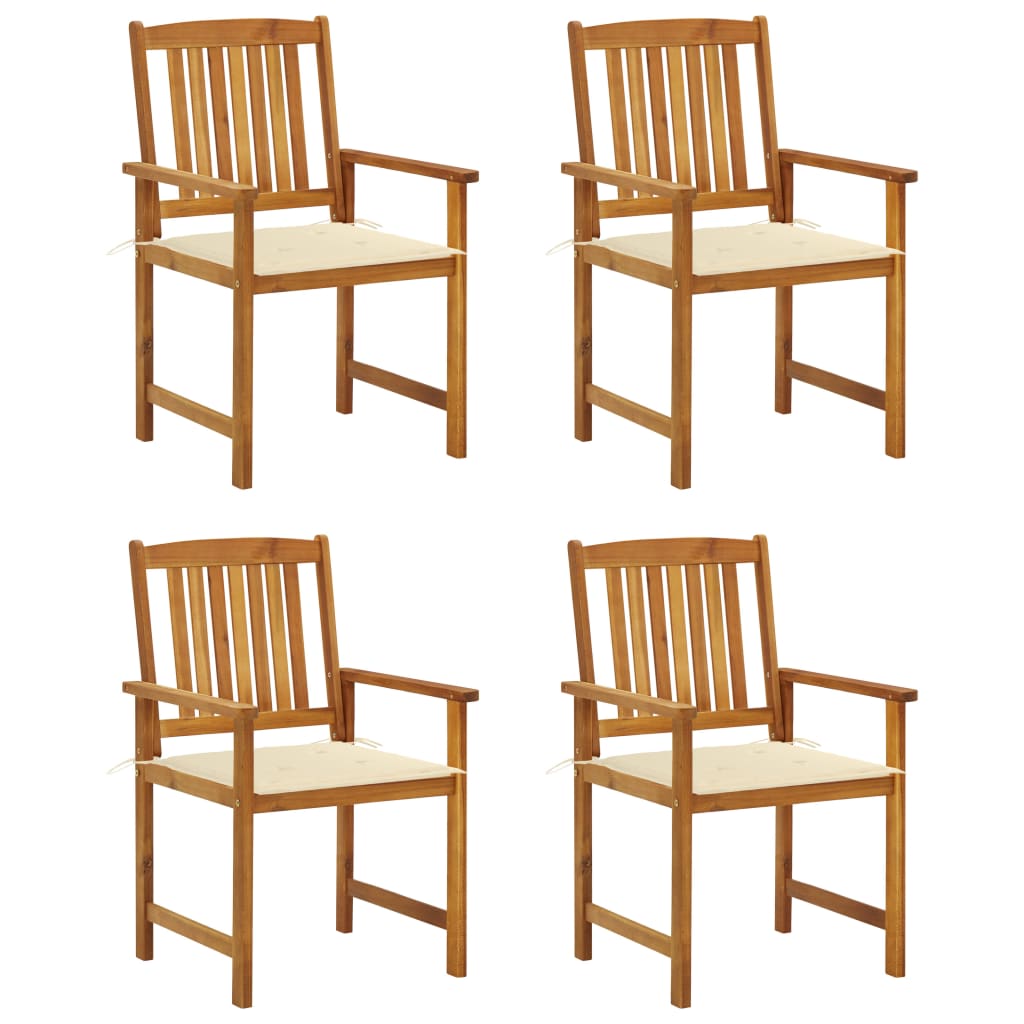 Tuinstoelen Met Kussens Massief Acaciahout