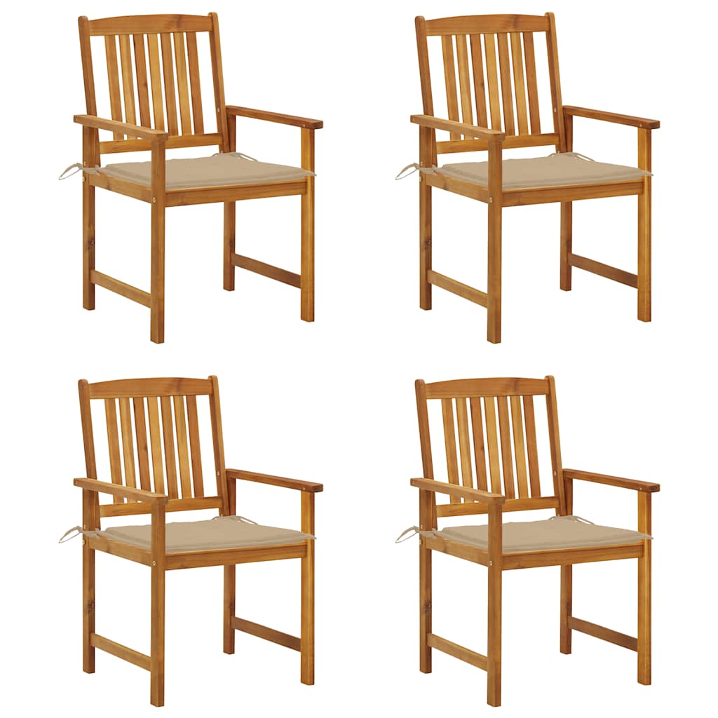 Tuinstoelen Met Kussens Massief Acaciahout