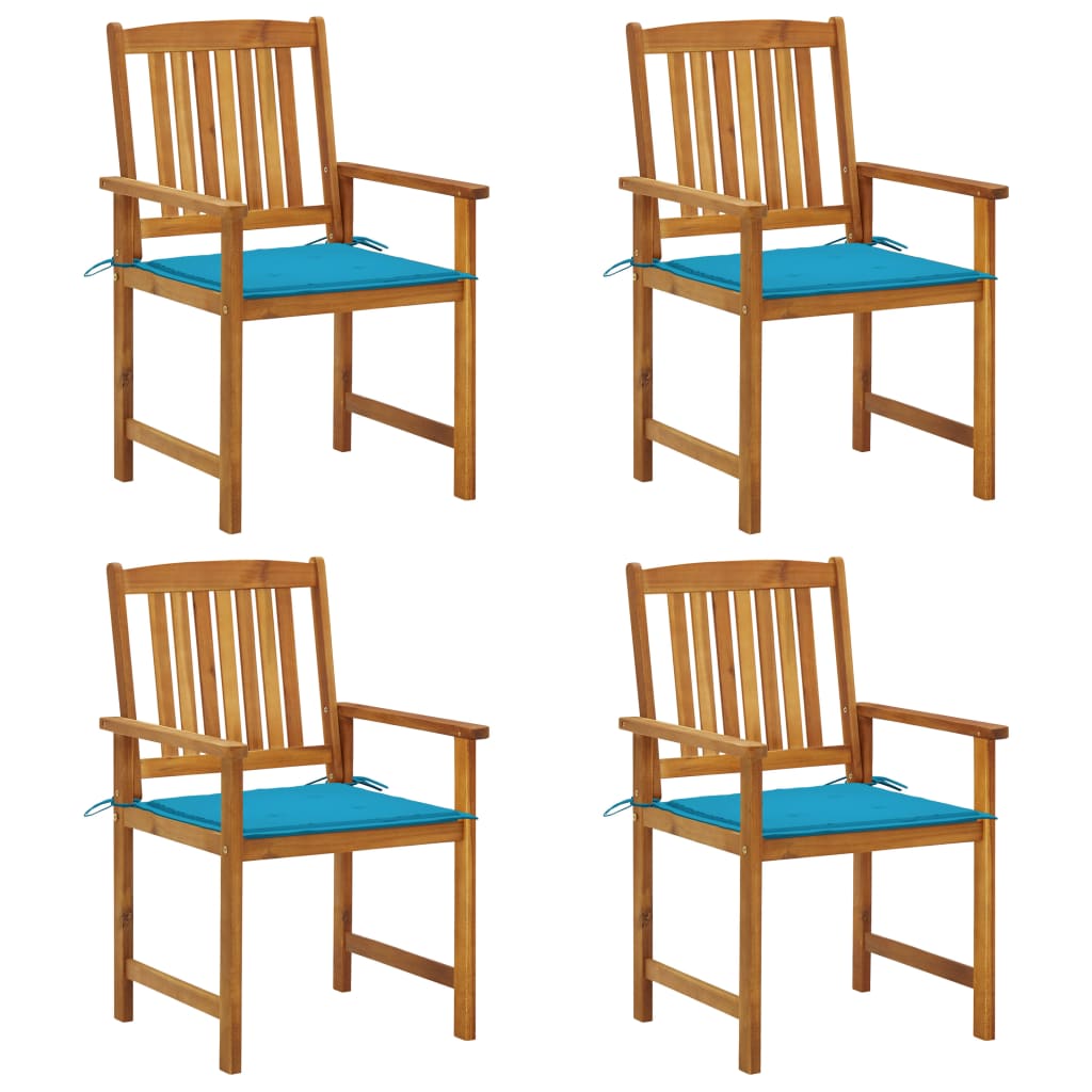Tuinstoelen Met Kussens Massief Acaciahout