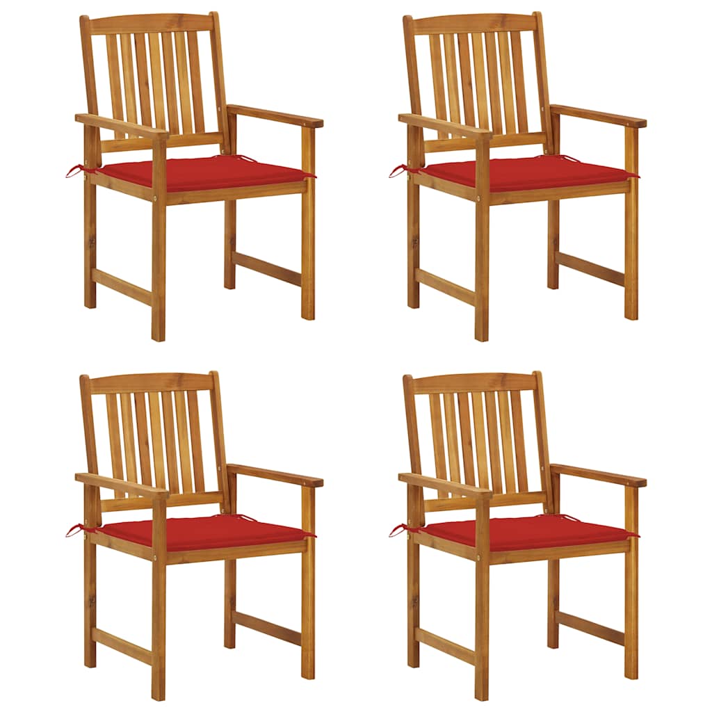 Tuinstoelen Met Kussens Massief Acaciahout
