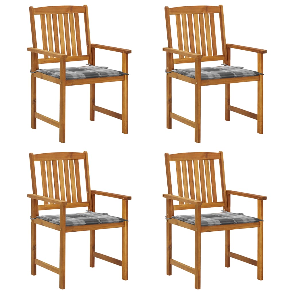 Tuinstoelen Met Kussens Massief Acaciahout