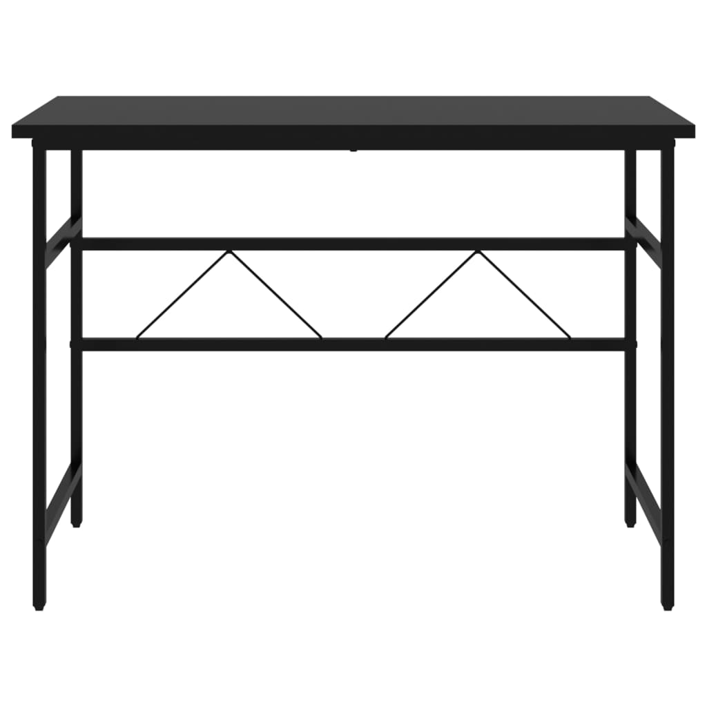 Computerbureau 105X55X72 Cm Mdf En Metaal