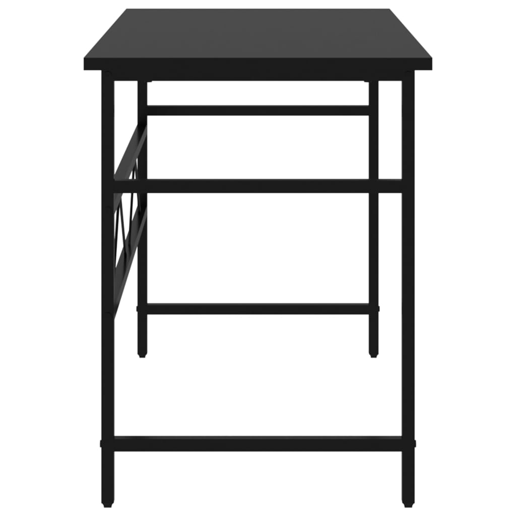 Computerbureau 105X55X72 Cm Mdf En Metaal